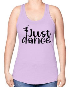 Jus dance 148# - ballet -Racerback Tank