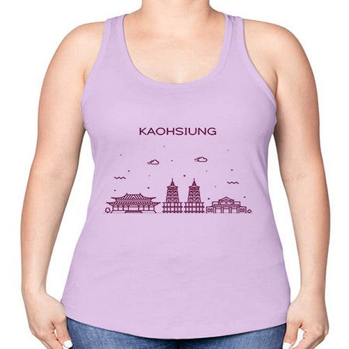 Kaohsiung 1019# - cities -Racerback Tank