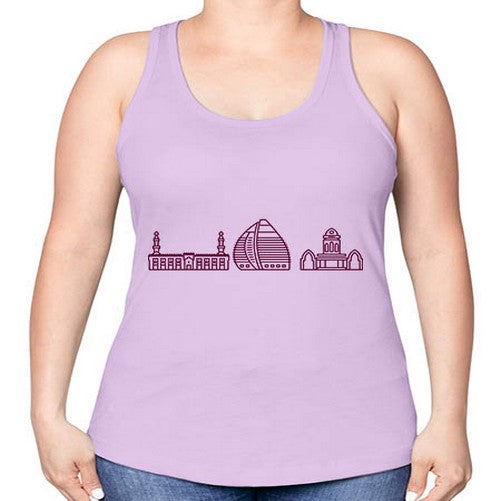 Khartoum 1049# - cities -Racerback Tank