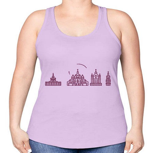 Kiev 1060# - cities -Racerback Tank