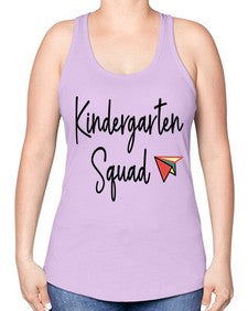 Kindergarten Squad 436# - kindergarten -Racerback Tank