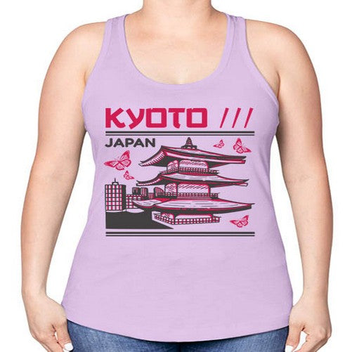 Kyoto 1100# - cities -Racerback Tank