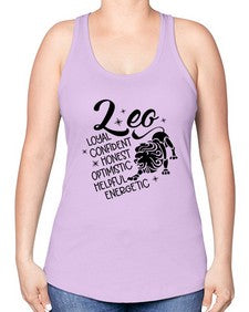 Leo 282# - leo -Racerback Tank