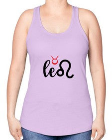 Leo 284# - leo -Racerback Tank