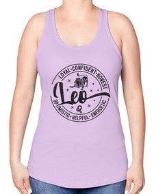 Leo 285# - leo -Racerback Tank