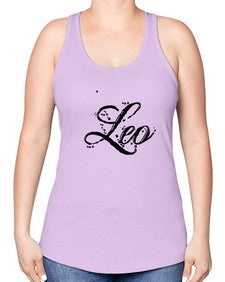 Leo 287# - leo -Racerback Tank