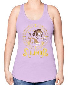 Leo 297# - leo -Racerback Tank