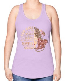 Leo girl 289# - leo -Racerback Tank