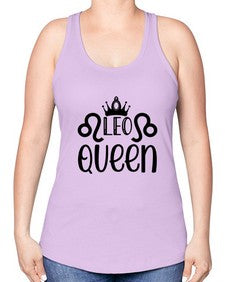 Leo queen 292# - leo -Racerback Tank