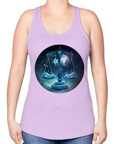 Libra 314# - libra -Racerback Tank