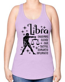 Libra 315# - libra -Racerback Tank