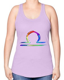 Libra 321# - libra -Racerback Tank