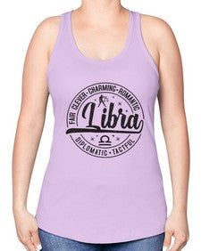 Libra 323# - libra -Racerback Tank