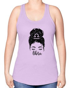 Libra Woman - libra -Racerback Tank
