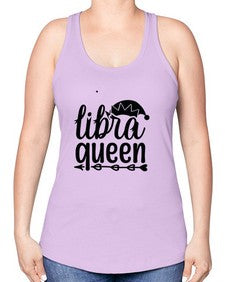 Libra queen 326# - libra -Racerback Tank