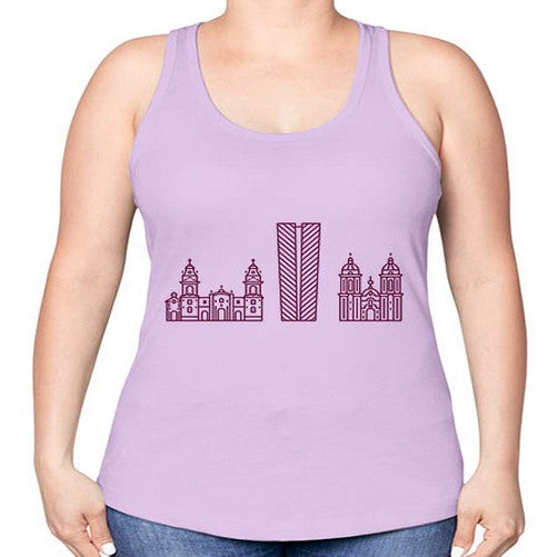 Lima 1137# - cities -Racerback Tank