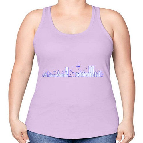 Lima 1140# - cities -Racerback Tank