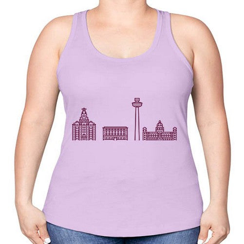 Liverpool 1151# - cities -Racerback Tank