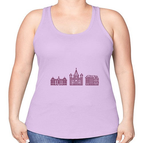 Mainz 1214# - cities -Racerback Tank