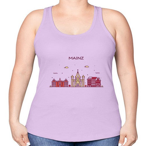 Mainz 1215# - cities -Racerback Tank
