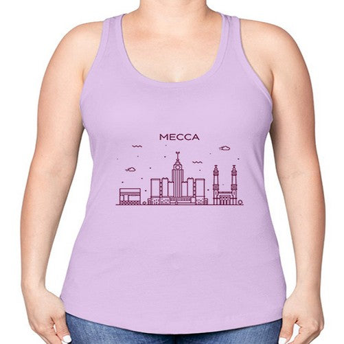 Mecca 1262# - cities -Racerback Tank