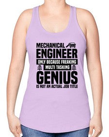 Mechanical engineer Style 1090# - engineer -Racerback Tank