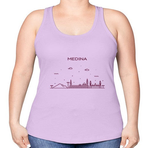 Medina 1266# - cities -Racerback Tank