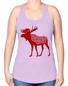 MooseMandala 940# - mandala -Racerback Tank