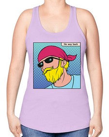 No Way Back 955# - art pop art -Racerback Tank