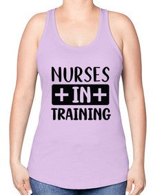 Nurses in training 1244# - nurse -Racerback Tank