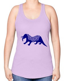 OtterMandala 973# - mandala -Racerback Tank