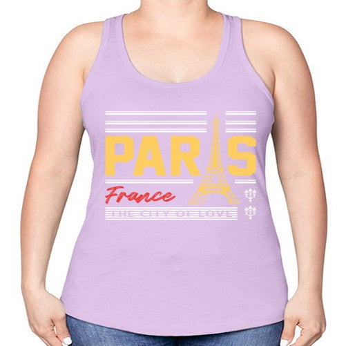 Paris 1579# - cities -Racerback Tank