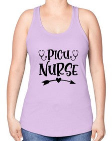 Picu nurse 1315# - nurse -Racerback Tank