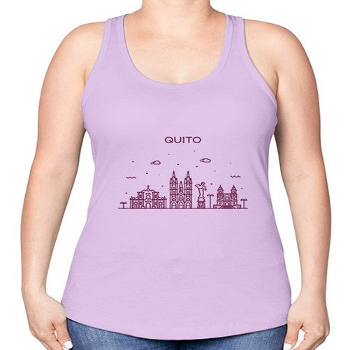 Quito 1701# - cities -Racerback Tank
