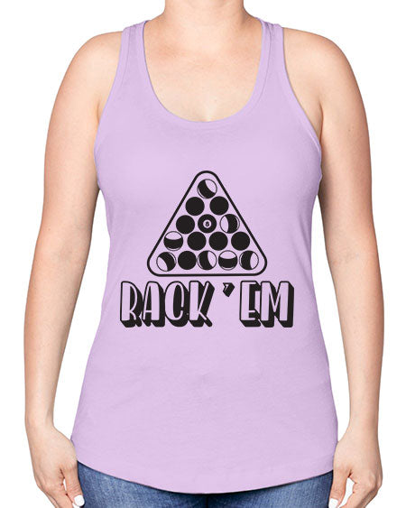 Rack em 558# - billards -Racerback Tank