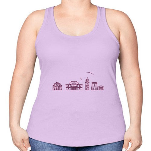 Rijeka 1731# - cities -Racerback Tank