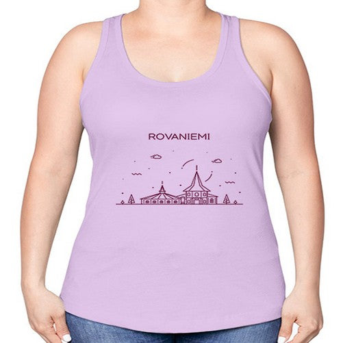Rovaniemi 1755# - cities -Racerback Tank