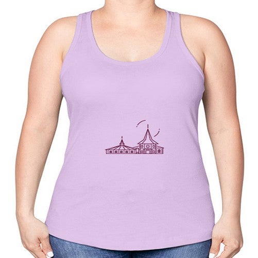 Rovaniemi 1756# - cities -Racerback Tank