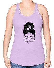 Sagittarius Woman - sagittarius -Racerback Tank