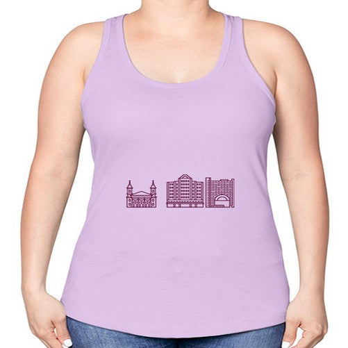 SanJoseCL 1792# - cities -Racerback Tank