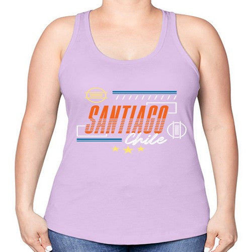 Santiago 1795# - cities -Racerback Tank