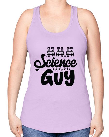 Science Guy 117# - general science -Racerback Tank