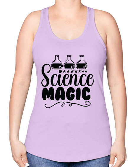 Science Magic 73# - general science -Racerback Tank