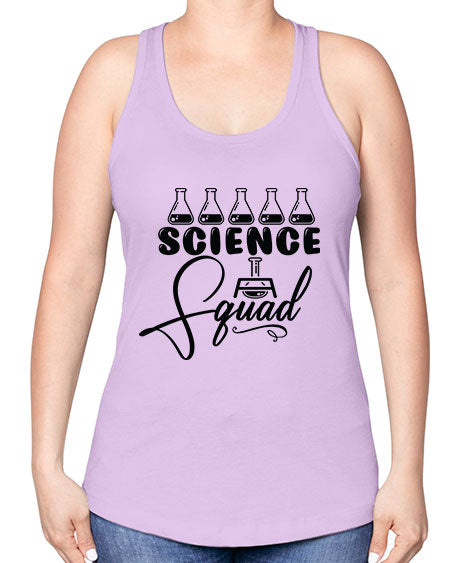 Science Squad 55# - general science -Racerback Tank