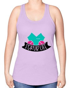 Scrub Life Style Style 1382# - nurse -Racerback Tank