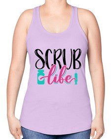 Scrub Life Style Style 1383# - nurse -Racerback Tank