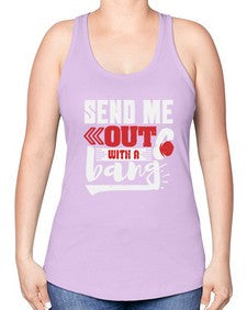 Send me outwith a bang 44# - video games -Racerback Tank