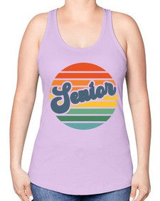 Senior 865# - twelfth grade -Racerback Tank