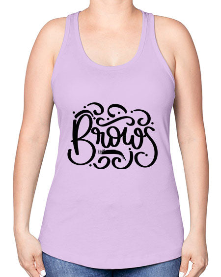 SingleBrows Style 29# - beauty - fashion -Racerback Tank
