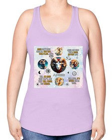 Straight Aries 469# - aries -Racerback Tank
